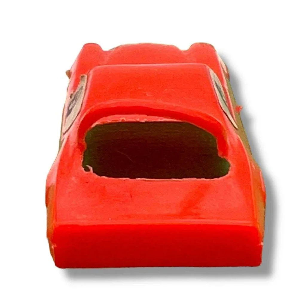 Vintage Red Plastic Toy Car with Driver Decals‎